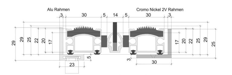Profil - Abmessungen